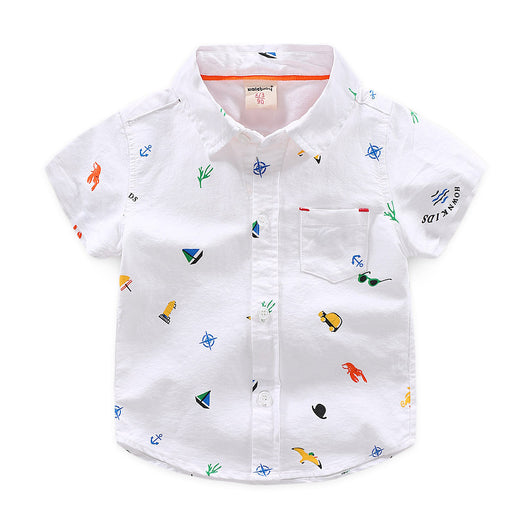Camisa de Manga Corta para Niños - Image 8