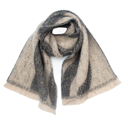 Bufanda Tejida Jacquard Otoño Invierno Estilo Europeo y Americano - Image 11