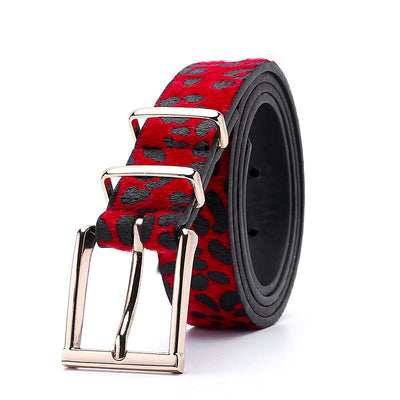 Cinturón de Crin de Caballo con Estampado Leopardo - Estilo Creativo Femenino - Image 5