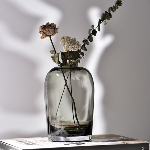 Florero de Cristal Creativo para Sala y Comedor