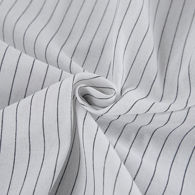 Camisa Manga Larga a Rayas Blancas - Dos Piezas Cómoda - Image 12