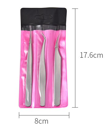 Set de 3 Piezas: Pinzas de Acero Inoxidable y Rizador de Pestañas Profesional - Image 7