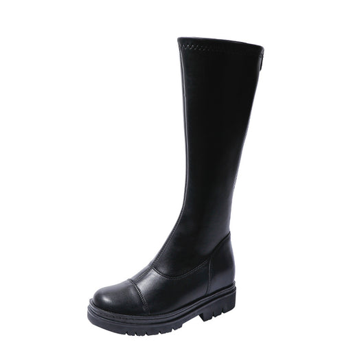 Botas Altas Estilo Británico para Jinetes con Aumento de Altura Interno - Image 5