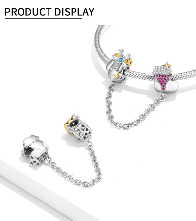 Pulsera de Plata S925 con Accesorios DIY - Colección Navideña - Image 9