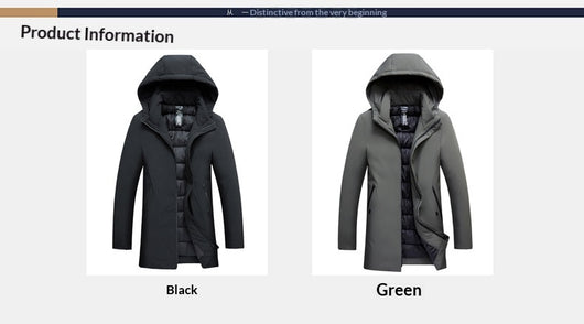 Abrigo Acolchado Térmico para Papá - Calidez y Confort en Invierno - Image 14