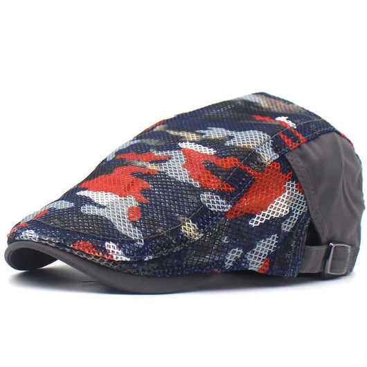 Boina de Malla Camuflaje Unisex - Estilo Casual Moderno - Image 3