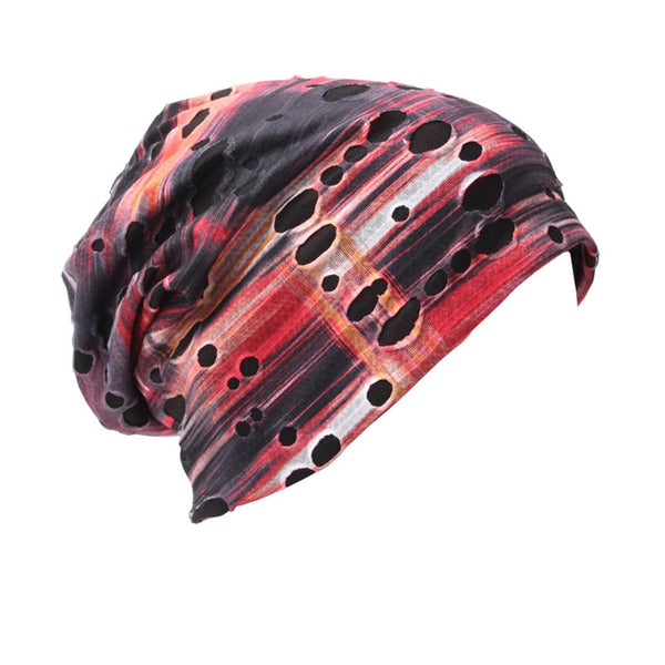 Gorra Agujereada de Moda - Colección Vintage Desgarrada