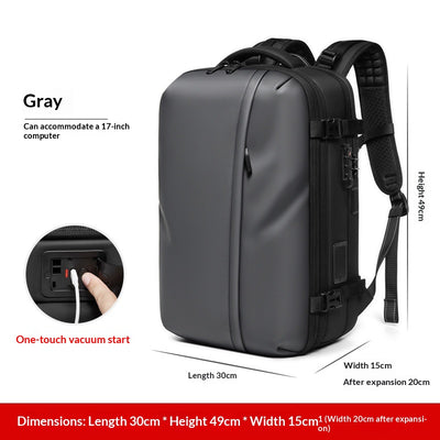 Mochila de Viaje Comprimida de Gran Capacidad para Hombre - Image 7