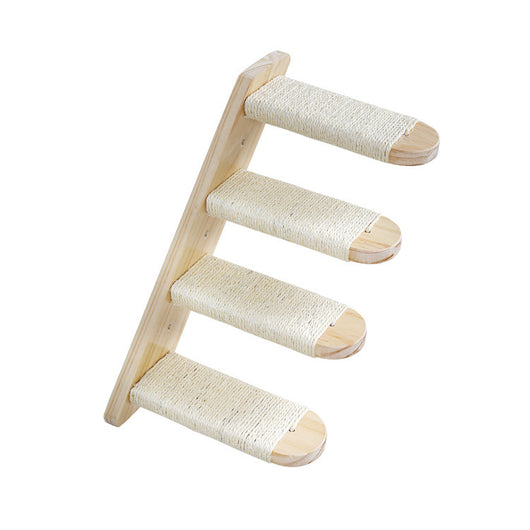 Rascador de Pared en Sisal Natural para Gatos - Tabla Rascadora de Madera Maciza - Image 13