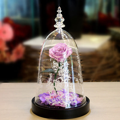Rosa Preservada en Campana de Cristal - Regalo Creativo Eterno - Image 13