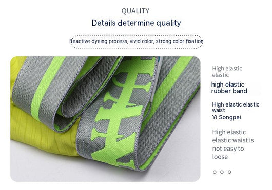 Shorts de Casa para Hombre de Seda de Hielo con Abertura Lateral - Image 9
