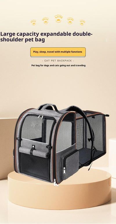 Bolsa Transportadora Extensible para Perros Pequeños con Ventilación - Image 14