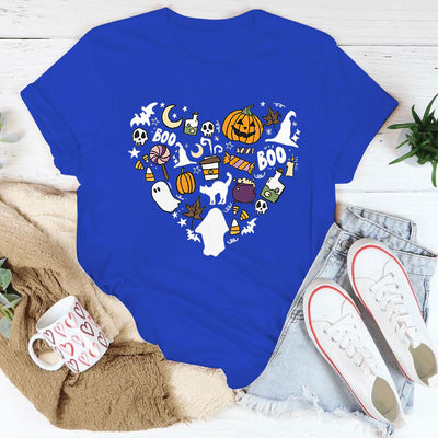 Camiseta Halloween Boo Pumpkin Love Unisex - Image 15