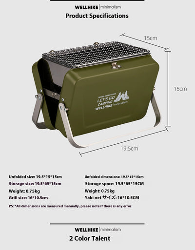 Horno Portátil Plegable para Asados al Aire Libre - Image 17