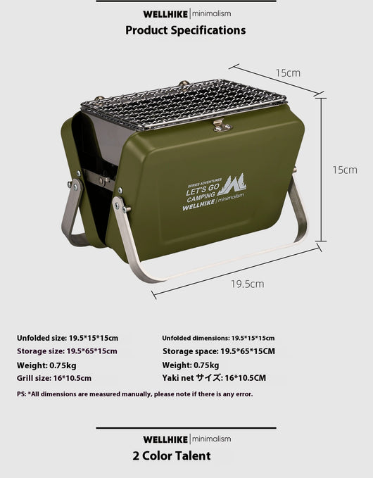Horno Portátil Plegable para Asados al Aire Libre - Image 17