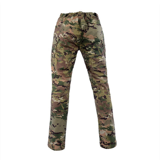 Pantalones Cargo Rectos Transpirables Resistentes a Rasguños con Múltiples Bolsillos - Image 11