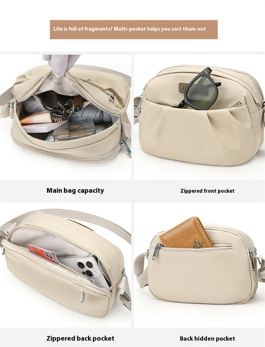 Bolsa Mensajero Oxford con Pliegues para Teléfono y Documentos - Image 51