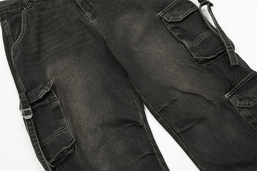 Pantalón Hombre Corte Amplio con Bolsillos Funcionales Dimensionales - Image 11