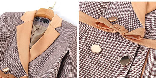 Traje Profesional Mujer Unicolor Poliéster Premium - Image 7