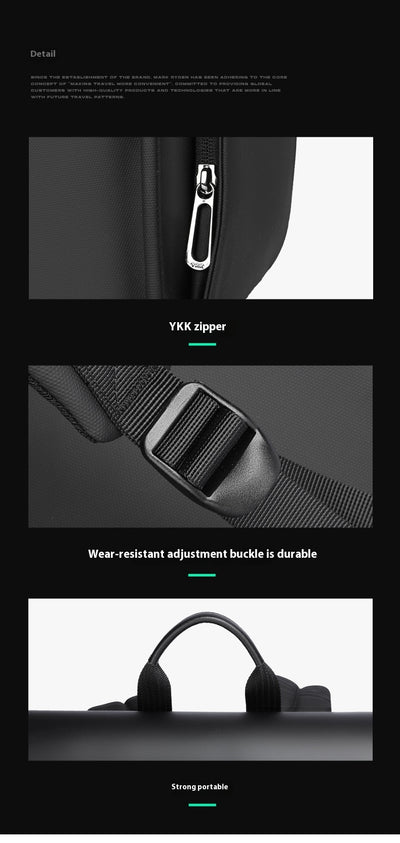 Mochila Ejecutiva Ligera de Gran Capacidad con Compartimento para Laptop - Image 19
