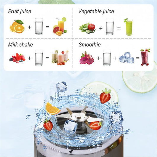 Extractor de Jugo Multifuncional Inalámbrico con Vaso Portátil - Image 22
