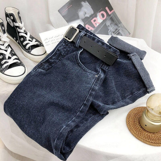 Jeans Rectos Anchos y Sueltos para Mujer - Image 10