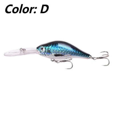 Señuelo de Pesca Flotante Lengua Larga para Aguas Profundas - Image 8