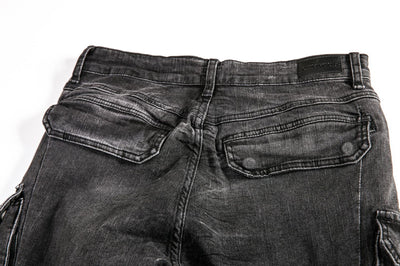 Pantalones Vaqueros con Roturas en Rodillas y Aberturas en Tobillos - Image 10