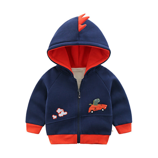 Chaqueta Acolchada de Terciopelo para Niños - Diseño Elegante y Simple - Image 8