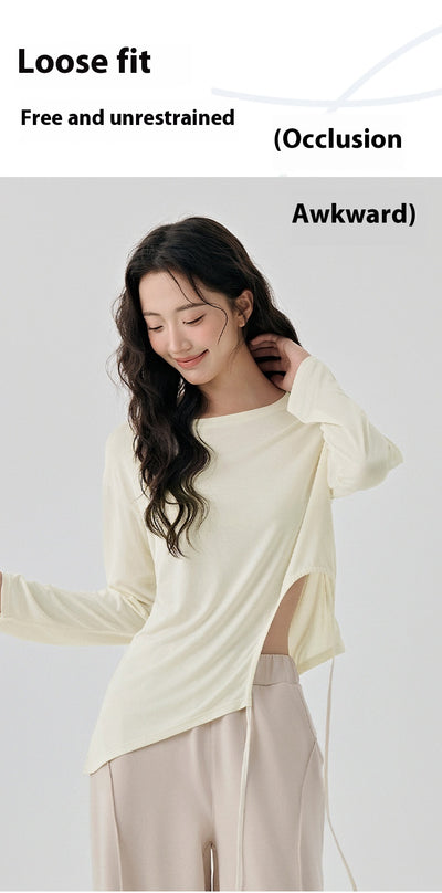 Blusa Deportiva Modal con Recortes Laterales y Cordón Ajustable - Image 26