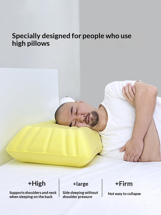 Almohada Elevada de Espuma Viscoelástica Reforzada Anti-Colapso - Image 14