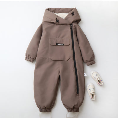 Mameluco de Gateo con Capucha - Traje Completo para Bebé - Image 3