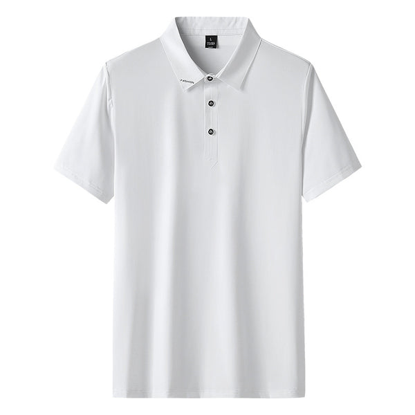 Camiseta Fresca Ice Silk para Hombre - Manga Corta