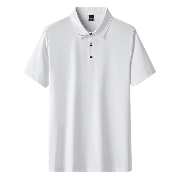 Camiseta Fresca Ice Silk para Hombre - Manga Corta