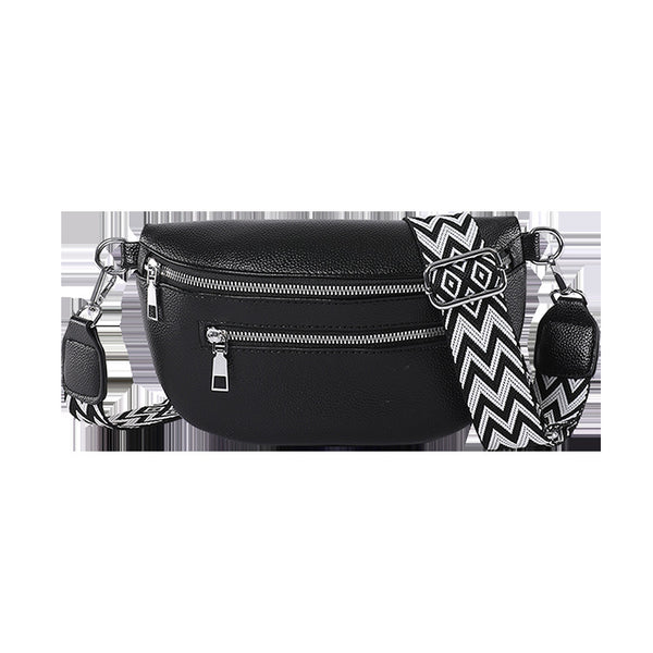 Bolsa Crossbody de Cuero Suave