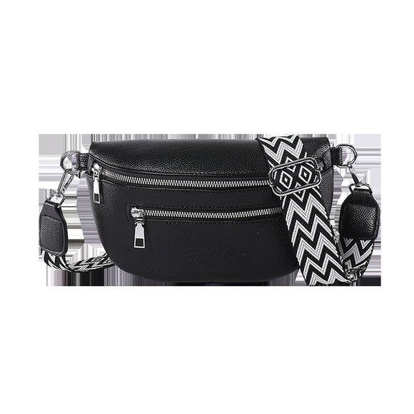 Bolsa Crossbody de Cuero Suave