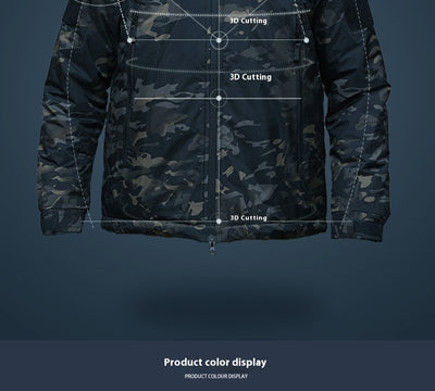 Chaqueta Urbana de Camuflaje: Protección Impermeable para Frío y Lluvia - Image 41