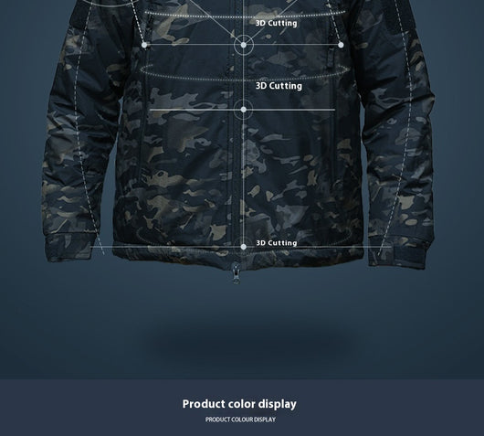 Chaqueta Urbana de Camuflaje: Protección Impermeable para Frío y Lluvia - Image 41
