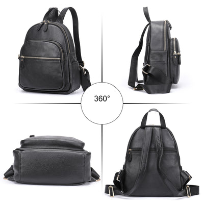 Mochila de Cuero Genuino para Mujer - Piel Premium Suave - Image 13