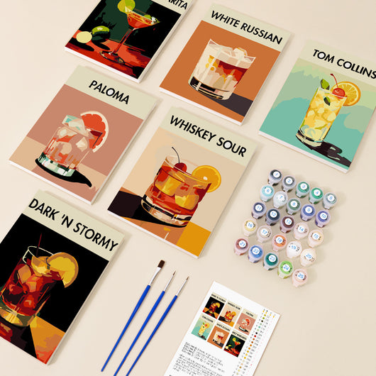 Kit de Pintura al Óleo Miniatura DIY - Paisajes y Flores para Principiantes - Image 10