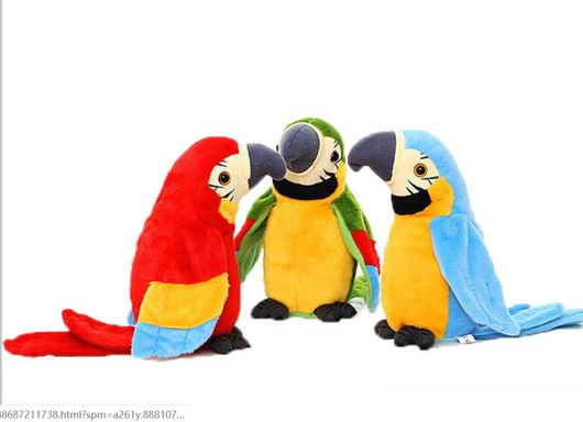 Loro Peluche Interactivo con Grabación y Repetición de Voz - Image 18