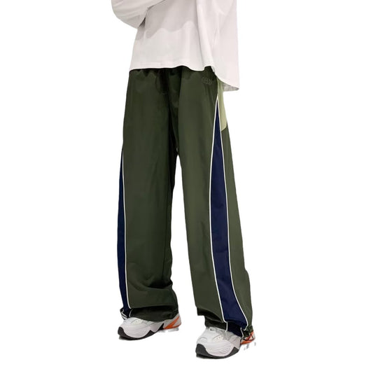 Pantalones Escolares Clásicos con Rayas Laterales para Hombre - Image 3