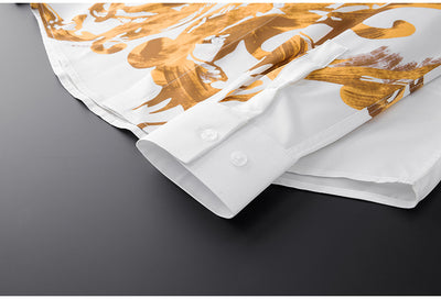 Camisa Ejecutiva Antiarrugas sin Planchado Slim Fit Manga Larga - Image 27