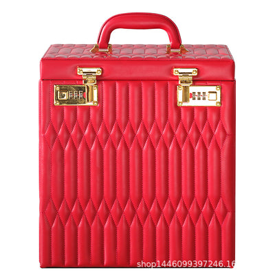Caja de Almacenamiento para Joyas con Candado de Contraseña de Gran Capacidad - Image 2