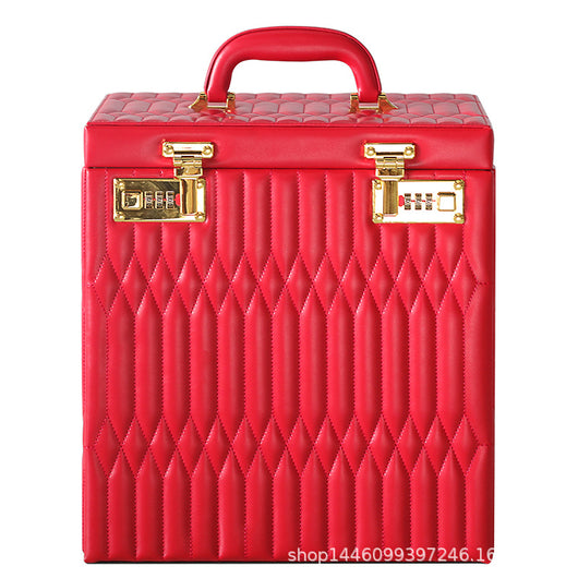 Caja de Almacenamiento para Joyas con Candado de Contraseña de Gran Capacidad - Image 2