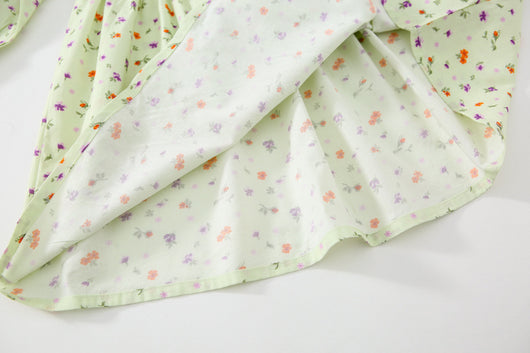 Vestido Infantil Estilo Occidental con Flores - Image 29