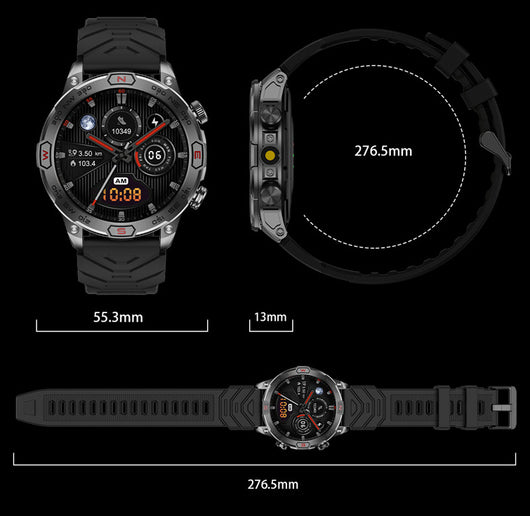 Reloj Deportivo Resistente con Pronóstico Climático y Cronómetro - Image 11