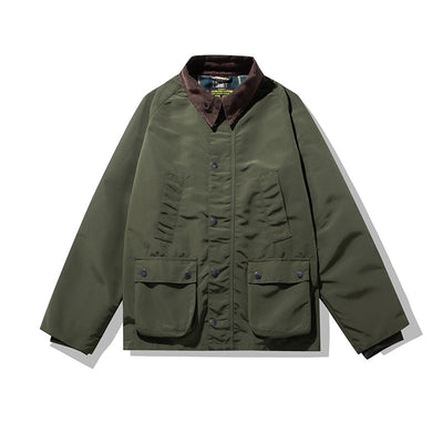 Chaqueta Safari Impermeable de Cera - Abrigo Tipo Trinchera Resistente - Image 6