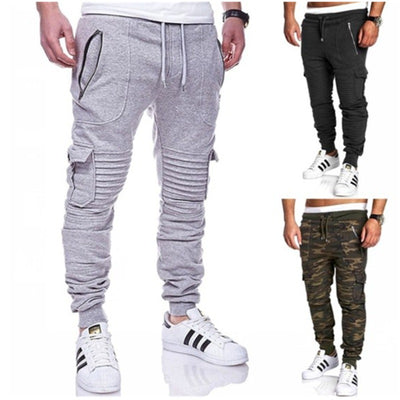 Pantalones de Hombre con Pliegues y Bolsillos con Cierre - Image 8