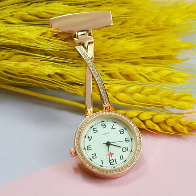 Reloj de Enfermera Colgante Retro Diamond Movement - Image 12